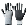 Gants enduits de sable de nitrile avec doublure en polyester/nylon de calibre 13