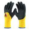 Gants enduits de mousse de latex 3/4 avec doublure en polyester de calibre 13