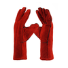 Gants en cuir fendu de vache 14" 16" pour le soudage