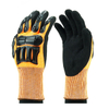 Gants enduits de sable anti-collision HPPE Shell TPR de calibre 13